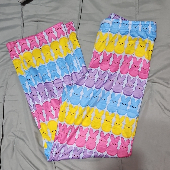 Peeps Just Born Bunnies Lounge Pants Size S/M - Picture 1 of 5